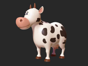 caw rigged 3D Model