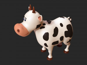 caw rigged Modelo 3D