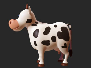 caw rigged 3D Model