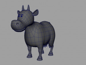 caw rigged Modelo 3D