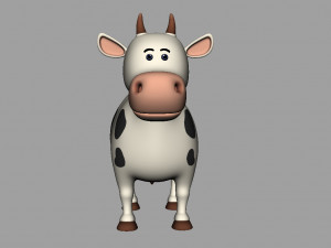caw rigged Modelo 3D