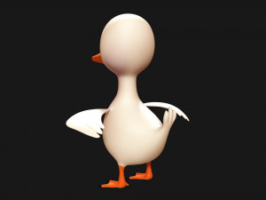 duck rigged 3D Модель