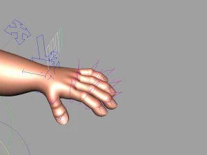 cartoon man rigged 3D Model