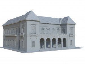 courthouse 3D Baskı Modeli