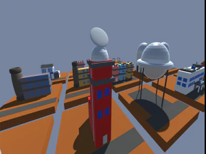 low poly city starter pack 1 3D Model