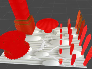 decoration 2018 3D Model