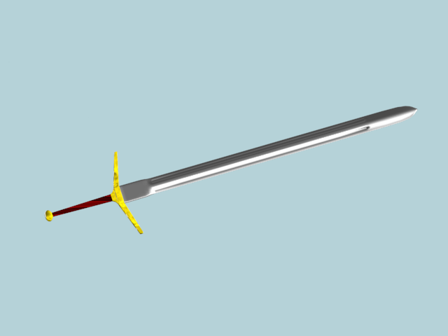 bigsword3dsmax Model 3D .c4d .max .obj .3ds .fbx .stl .blend 