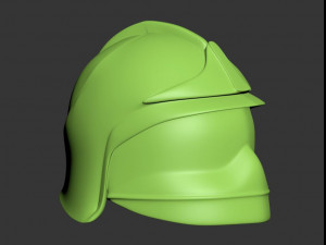 Fire Helmet 3D Model