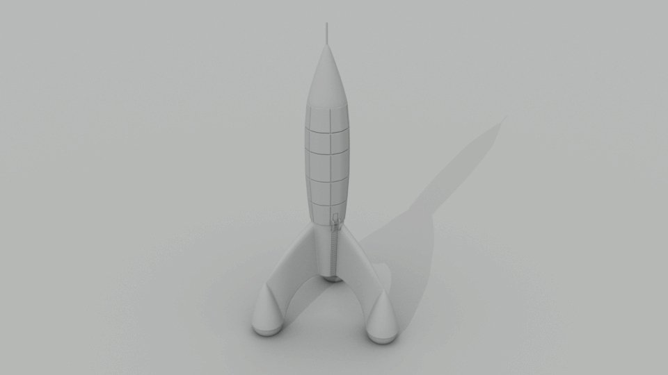 3D printer Tintin Rocket • made with alphawise U20・Cults