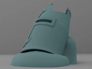 Medieval helmet pot 3D Print Model