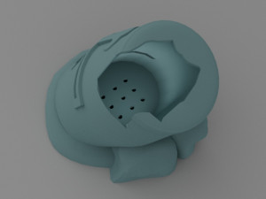 Medieval helmet pot 3Dプリントモデル