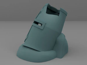 Medieval helmet pot 3D Print Model