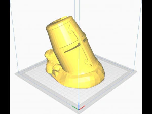 Medieval helmet pot 3D Print Model