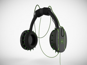 earphone 3D Model