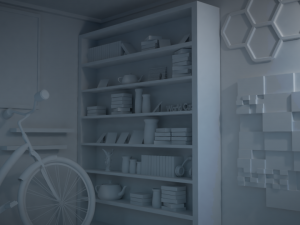 living room 3D Модель