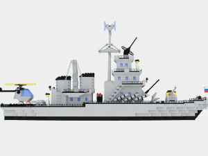 lego ship 3D Model