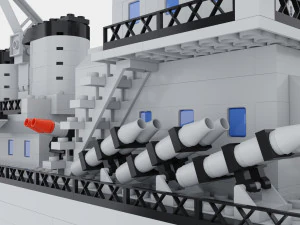 lego ship 3D Model