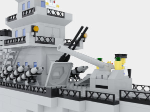 lego ship 3D-Modell