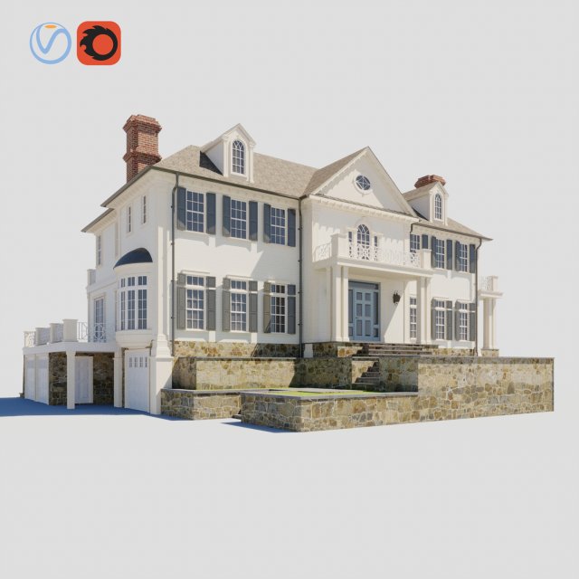 build004 3D Model .c4d .max .obj .3ds .fbx .stl .blend 