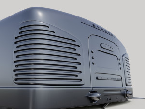 radio teac 3D-Modell