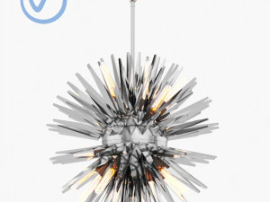 chandelier gregorian 3D Model