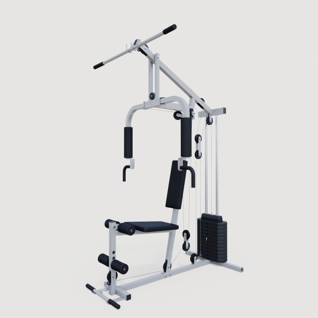 brumer training apparatus 3D Модель .c4d .max .obj .3ds .fbx .stl .blend 