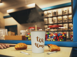 set street cafe 3Dモデル
