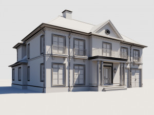house set01 3D Model