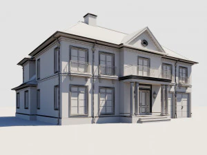 conjunto de casa01 Modelo 3D