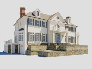 house set01 3D Model