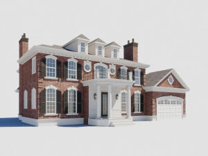 conjunto de casa01 Modelo 3D