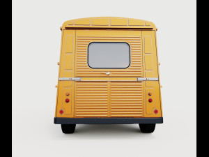 citroen type h 3Dモデル