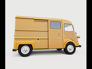 citroen type h 3Dモデル