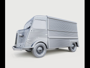 citroen type h 3Dモデル