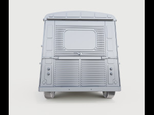 citroen type h 3Dモデル