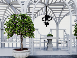 summer house Modelo 3D