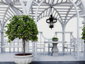 summer house 3D Model