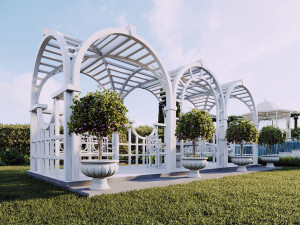 summer house Modelo 3D