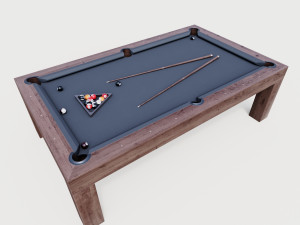brunswick parsons billiards table Modèle 3D