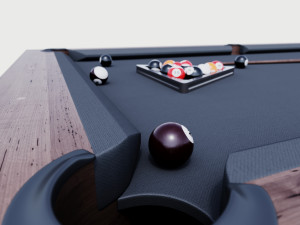 brunswick parsons billiards table Modèle 3D