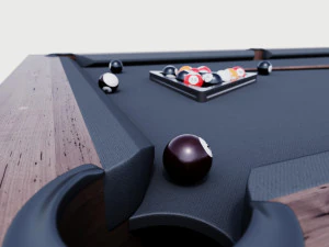 brunswick parsons billiards table 3D Model