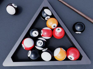 brunswick parsons billiards table 3D Model