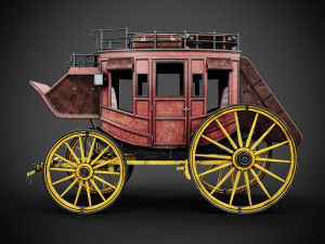 stagecoach 3D Модель