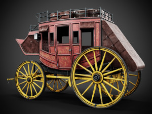 stagecoach 3D Модель