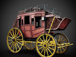 stagecoach 3D Модель