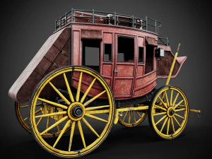 stagecoach 3D Model