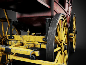 stagecoach 3D Model