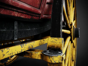 stagecoach 3D Model