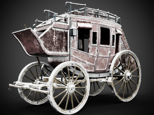 stagecoach 3D 모델