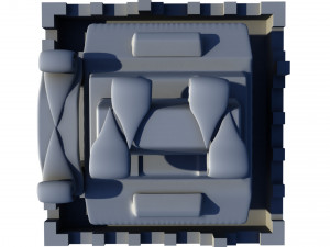 christmas themed house 3Dモデル